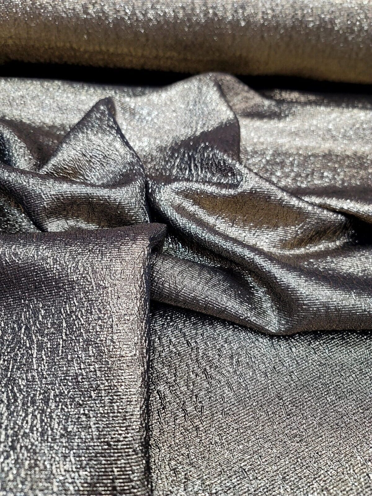 GOLD Metallic Brocade Jacquard Fabric Sold BY THE YARD TEXTURED EMBOSSED FOR DRE