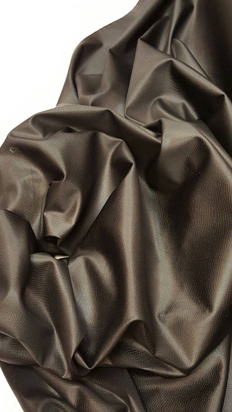 Black Stretch Vinyl Fabric: Versatile and Stylish Material for Your Creations