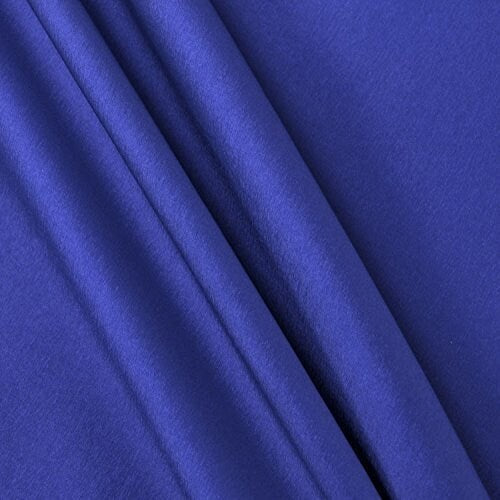 Royal Blue Stretch Taffeta Fabric - by the Yard