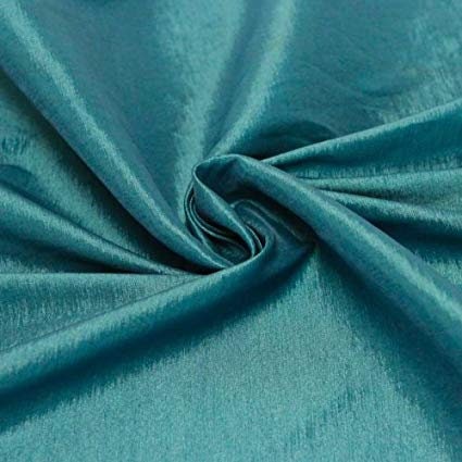 58" Peacock Iridescent Stretch Taffeta Fabric by the Yard - 1 Yard Bridal Evening Dress Gown Quinceañera Prom Fabric Fashion New