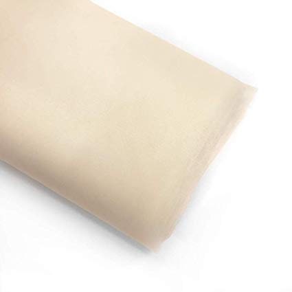 Craft and Party 60" by 40 Yards Fabric Tulle Bolt for Wedding and Decoration (Ivory) Sold By The Bolt ( 40 Yards )