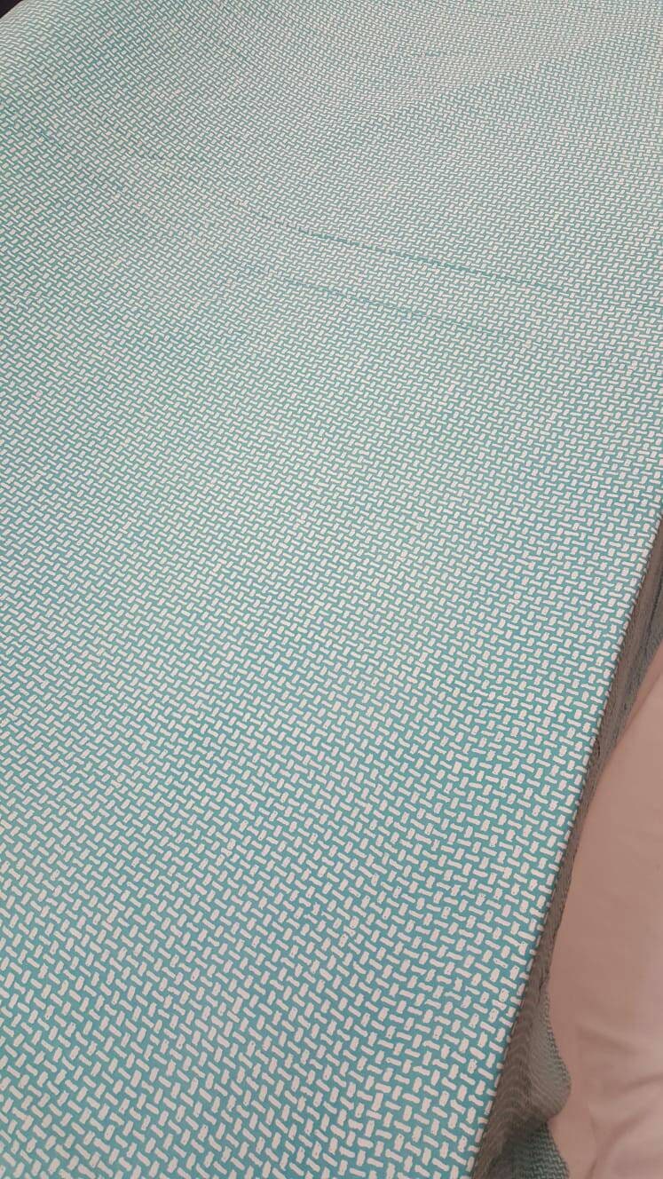 100% Rayon with Japanese inspired print weave in sage off white 58 inches wide fabric sold by the yard mint rayon challis soft light weight