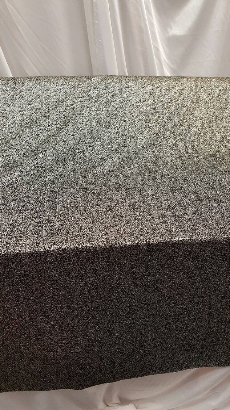 4 Way Stretch. Black and Gold Glued Glitter. Fabric by the Yard Shining Soft Prom Dress Evening Gown