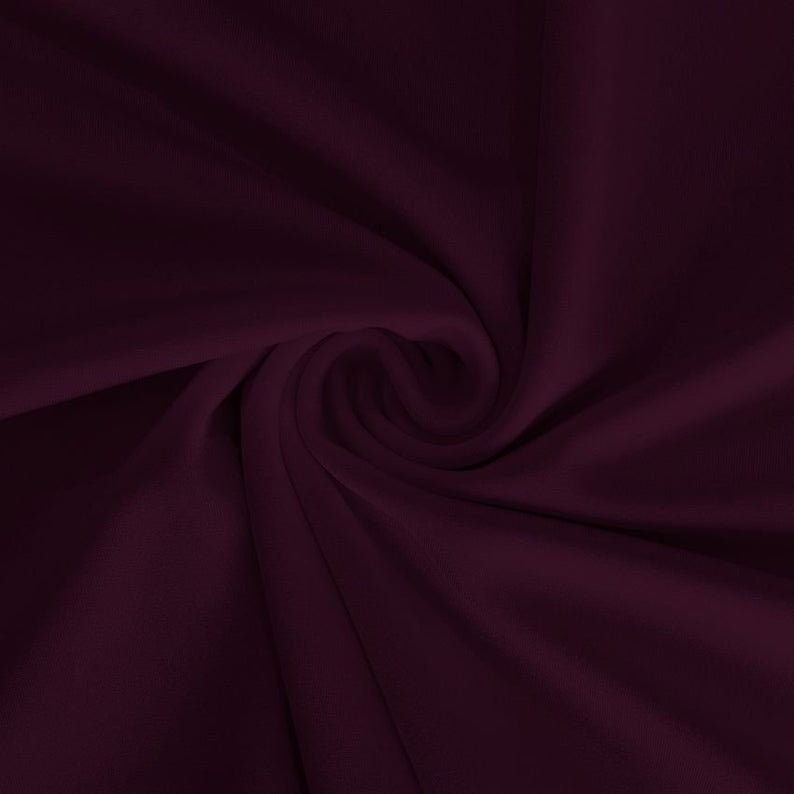 Nylon Spandex Fabric | (4 Way Stretch/Per Yard) Egg Plant