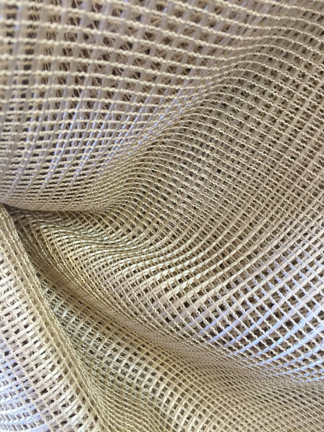 Nylon matte Gold mesh FISH NET 8 foot wide Fabric by the yard Fashion Fabric Sold By The Yard