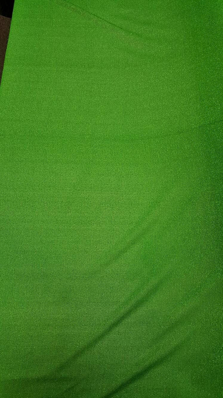 Green Sparkly Stretch Lame Party Fabric Sold by the Yard Decoration Clothing Draping Quinceañera Birthday Bridal Prom Green Stretch