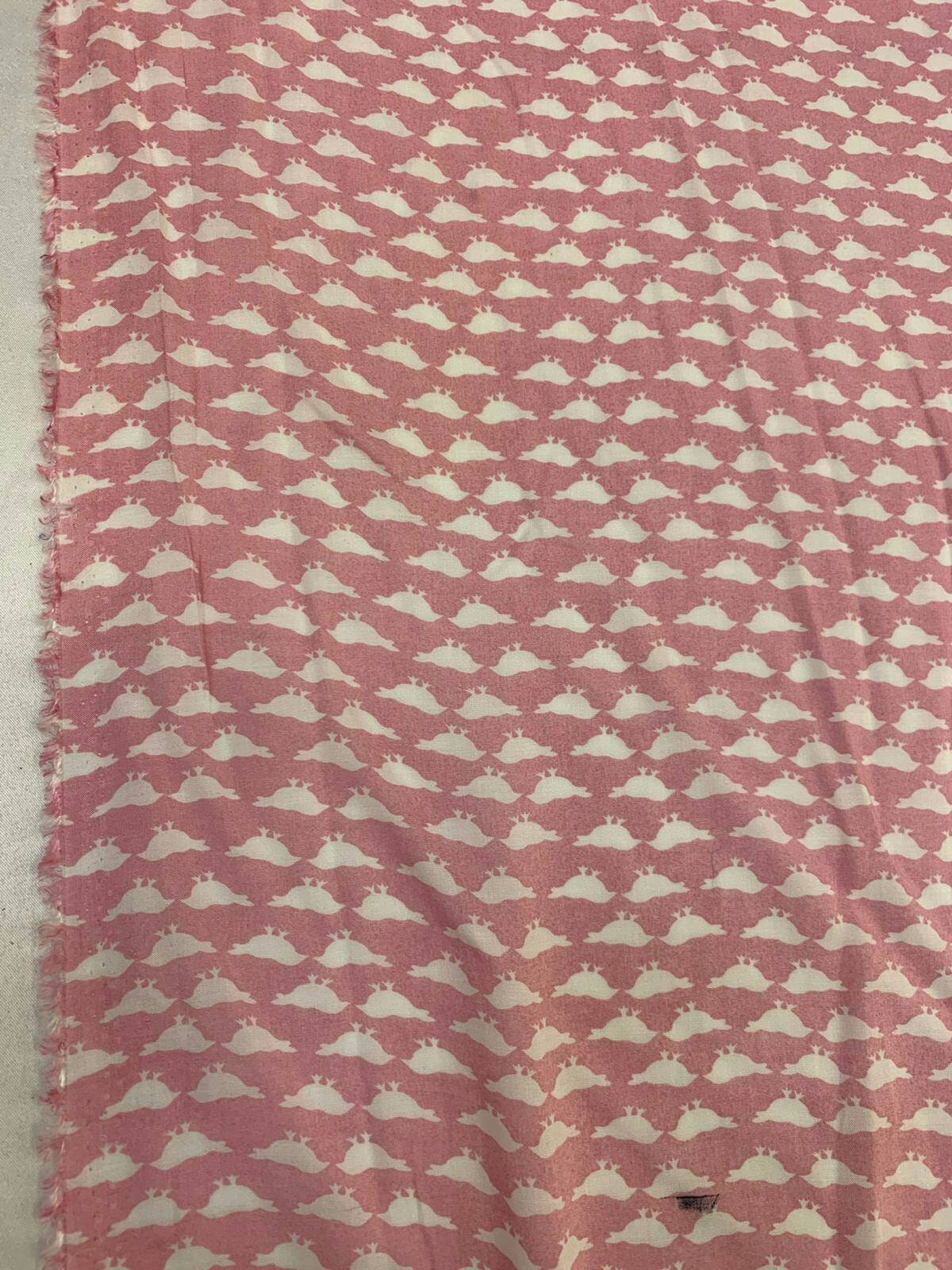 Rayon challis birds on light pink background Fabric Sold by the yard soft organic kids fabric flowy ligth weight