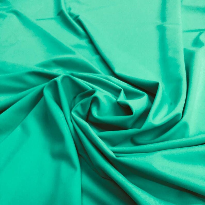 Nylon Spandex Fabric | (4 Way Stretch/Per Yard) Dk Aqua